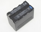Sony NP-F950/B, NP-F930/B 7.2V 6600mAh replacement batteries
