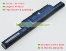 Acer AS10D31, AS10D41 10.8V 4400mAh replacement batteries