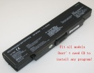 Sony VGP-BPS9, VGP-BPS9/B 11.1V 4400mAh replacement batteries