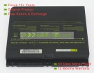 Clevo M980BAT-4, 6-87-M980S-4X51 14.8V 4650mAh replacement batteries