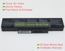Msi BTY-M67, SQU-718 10.8V 4400mAh replacement batteries