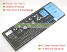 Dell FWRM8, KY1TV 7.4V 8100mAh replacement batteries