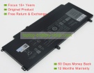 Dell D2VF9, PXR51 11.1V 3874mAh replacement batteries