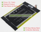 Hasee B100-1S2P-7800 3.7V 7800mAh replacement batteries
