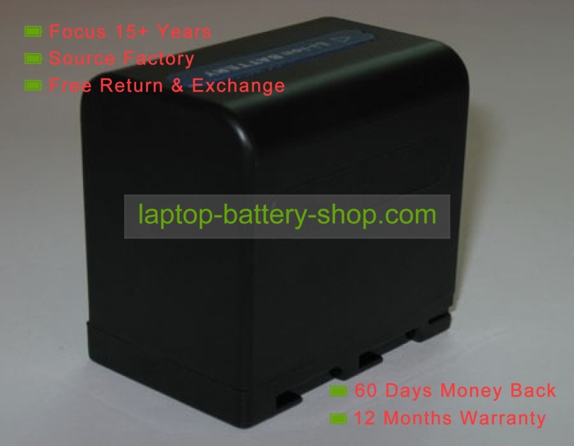 Sony NP-QM71D, NP-QM91D 7.2V 3900mAh replacement batteries - Click Image to Close