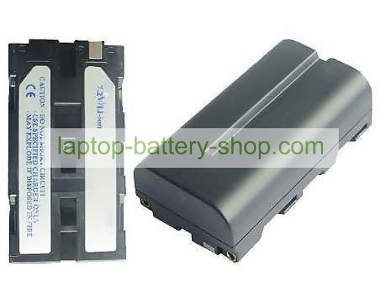 Hitachi VM-NP500H, VM-NP500 7.2V 2000mAh replacement batteries - Click Image to Close