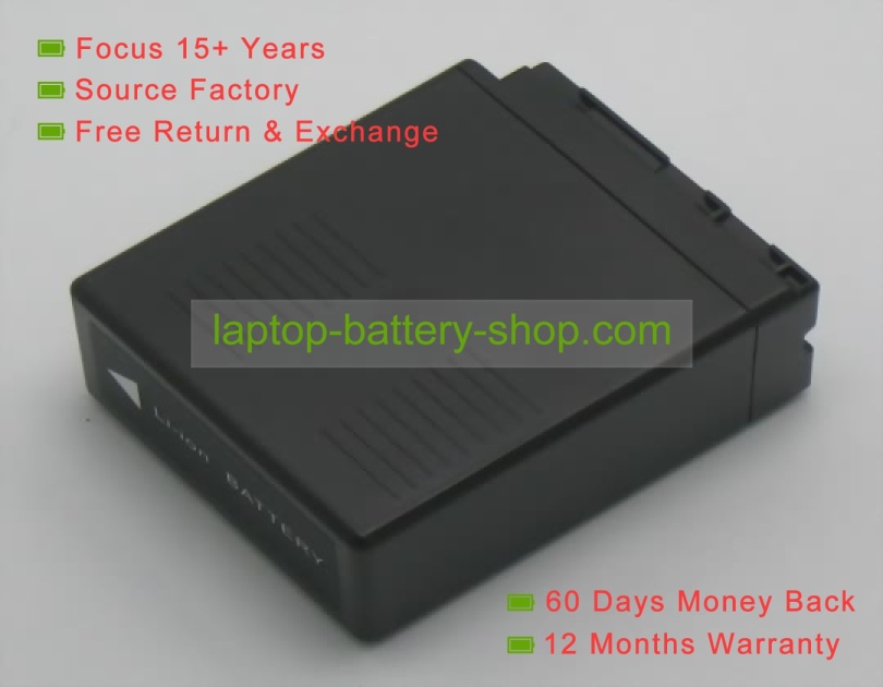 Panasonic VW-VBG6, VW-VBG6PPK 7.2V 4800mAh replacement batteries - Click Image to Close