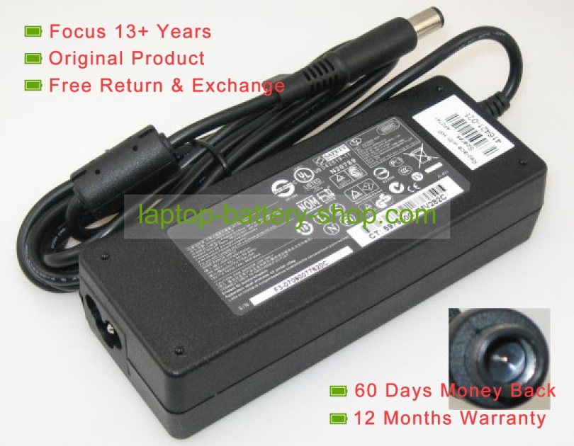 Hp compaq PPP014L-SA, 397823-001 19V 4.74A original adapters - Click Image to Close