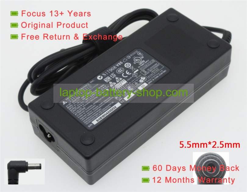 Asus 04G266006100, 04G266006120 19V 6.32A original adapters - Click Image to Close