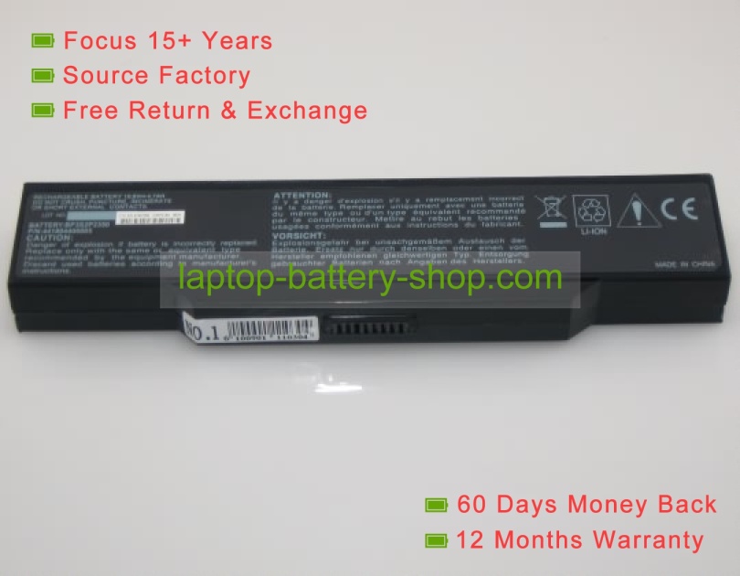Benq 40011685, 442686900004 11.1V 4400mAh batteries - Click Image to Close