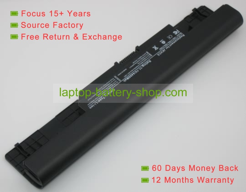 Dell 05Y4YV, 5YRYV 11.1V 4400mAh replacement batteries - Click Image to Close