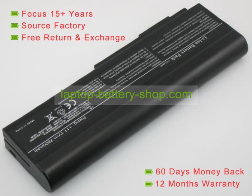 Asus 90-NED1B2100Y, 70-NED1B1200Z 11.1V 7200mAh replacement batteries - Click Image to Close