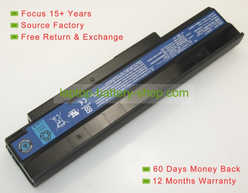 Acer GRAPE32, AS09C71 11.1V 4400mAh replacement batteries - Click Image to Close