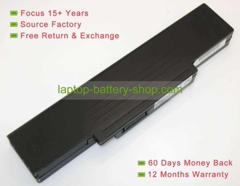 Dell BATEL80L6, BATEL80L6, 90NITLILG2SU1 11.1V 4400mAh replacement batteries - Click Image to Close