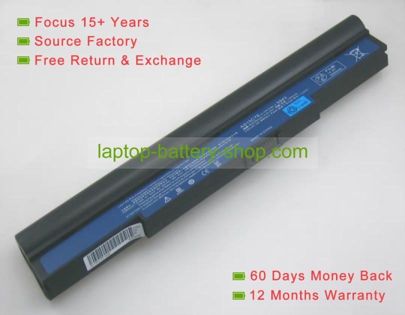Acer 934T2086F, BT.00807.028 14.8V 4400mAh replacement batteries - Click Image to Close