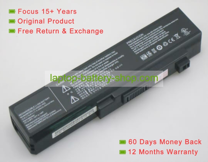 Lg A3222-H23 10.8V 4400mAh replacement batteries - Click Image to Close