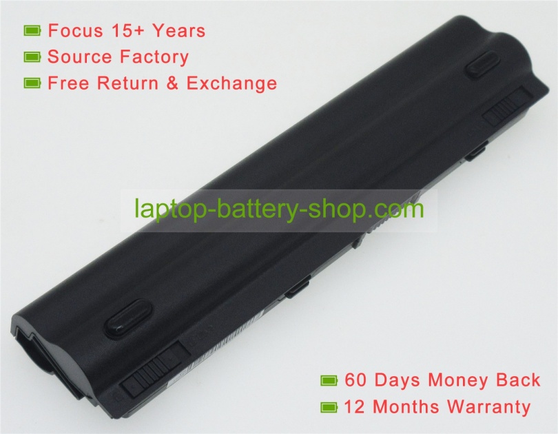 Asus A32-U24, A31-U24 10.8V 5200mAh replacement batteries - Click Image to Close