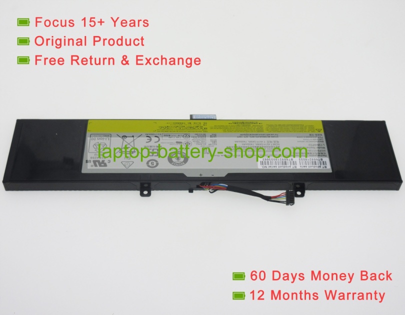 Lenovo L13M4P02, L13N4P01 7.4V or7.6V 7400mAh replacement batteries - Click Image to Close