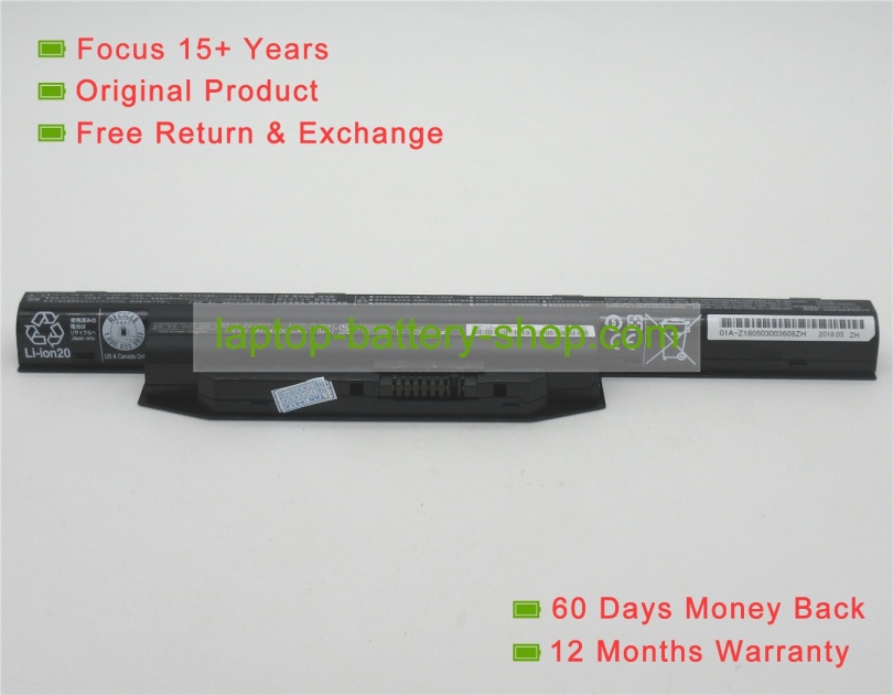 Fujitsu FPCBP426, FMVNBP234 10.8V 4500mAh replacement batteries - Click Image to Close