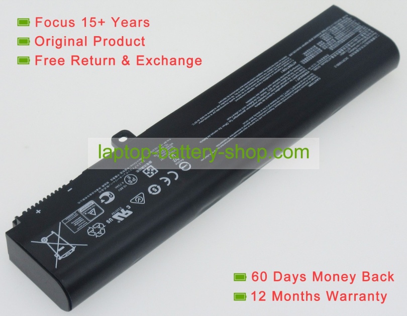 Msi BTY-M6H, 3ICR19/66-2 10.86V 3834mAh replacement batteries - Click Image to Close