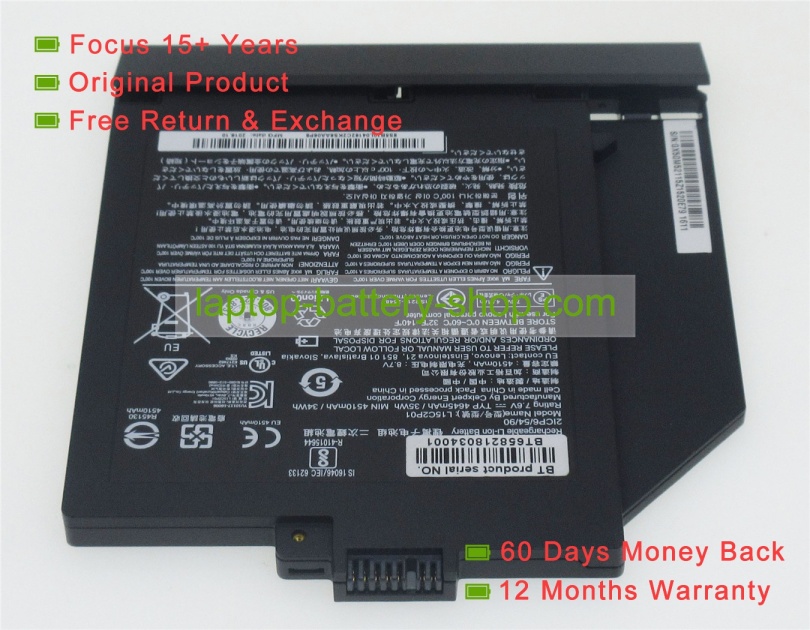 Lenovo L15C2P01, L15S2P01 7.6V 4645mAh replacement batteries - Click Image to Close