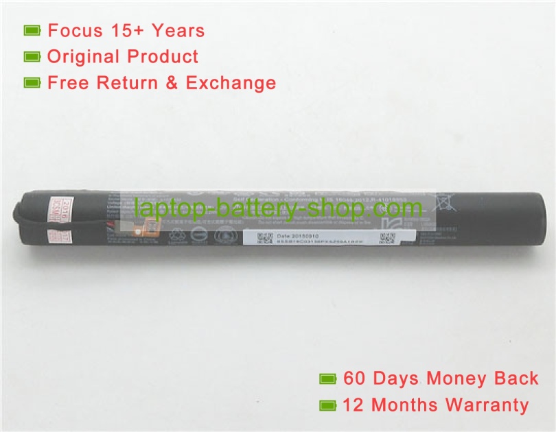 Lenovo L15D3K32, L15C3K32 3.6V 8400mAh replacement batteries - Click Image to Close
