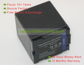 Panasonic CGA-DU21, VW-VBD210 7.2V 2040mAh replacement batteries