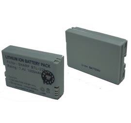 Sharp BT-L226U, VR-BLZ9 7.4V 1000mAh batteries