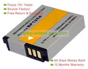 Samsung BP125A, IA-BP125A 3.7V 1250mAh replacement batteries