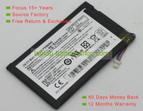 Acer BAT-715, 1ICP5/58/94 3.7V 2710mAh replacement batteries