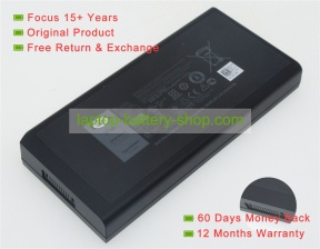 Dell X8VWF, 4XKN5 11.1V 8700mAh replacement batteries