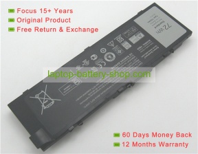 Dell MFKVP, T05W1 11.1V 6486mAh original batteries