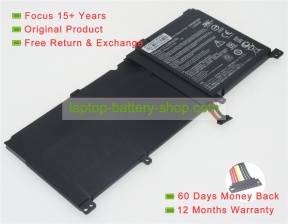 Asus C41N1524, 0B200-01250200 15.2V 4400mAh replacement batteries