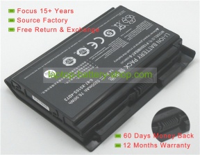 Clevo 6-87-X510S-4D73, 6-87-X510S-4J72 14.8V 5200mAh replacement batteries
