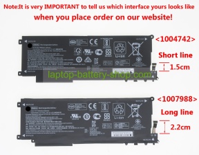 Hp 856301-2C1, 856843-850 15.4V 4546mAh original batteries