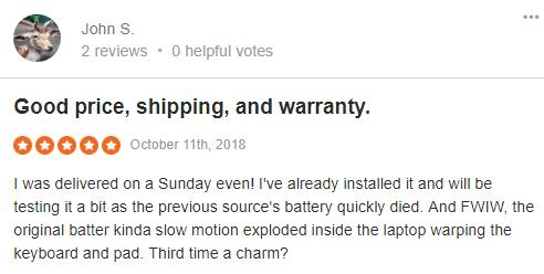 laptop battery review