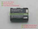 Canon BP-511, BP-512 7.2V 1400mAh replacement batteries