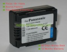 Panasonic CGR-DU07, CGA-DU07 7.2V 680mAh replacement batteries