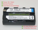 Sony NP-F550, NP-F330 7.2V 1850mAh replacement batteries