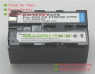 Sony NP-F750, NP-F770 7.2V 3700mAh replacement batteries