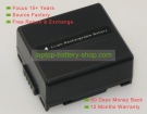 Panasonic CGR-DU06, CGA-DU07E/1B 7.2V 680mAh replacement batteries