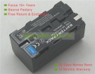 Sony NP-F960 7.2V 6600mAh replacement batteries