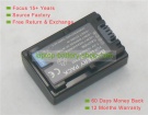 Sony NP-FV50, NP-FV30 7.2V 1050mAh replacement batteries