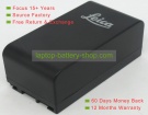 Leica GEB121, Leica GEB 111 6V 4200mAh replacement batteries