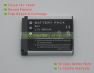 Sony NP-BD1 3.6V 680mAh replacement batteries