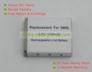 Canon NB-6L, NB-6LH 3.7V 1100mAh replacement batteries