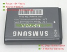 Samsung BP-70A, BP70A 3.7V 1280mAh replacement batteries