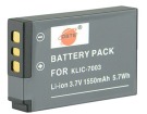 Kodak KLIC-7003 3.7V 1550mAh replacement batteries