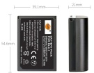 Olympus blx-1 7.2V 2280mAh replacement batteries