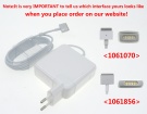 Apple A1344, A1184 16.5V 3.65A replacement adapters